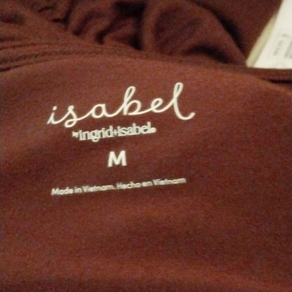 Ingrid& Isabel Long Sleeve Rushed Bodycon Maternity NWT Size M - Picture 9 of 12